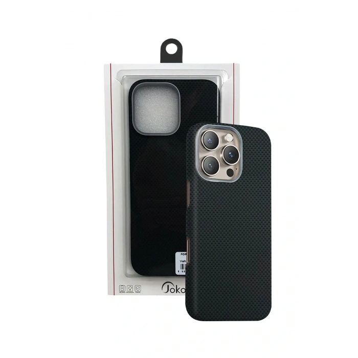 LitaeTrend Apple iPhone 14 Volt Magsafe Kapak - Siyah 2