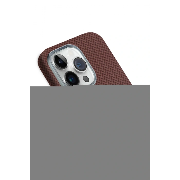 LitaeTrend Apple iPhone 15 Pro Max Volt Magsafe Kapak - Kırmızı