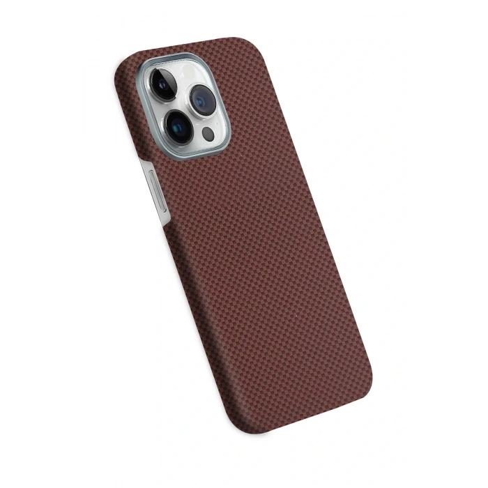 LitaeTrend Apple iPhone 15 Pro Max Volt Magsafe Kapak - Kırmızı