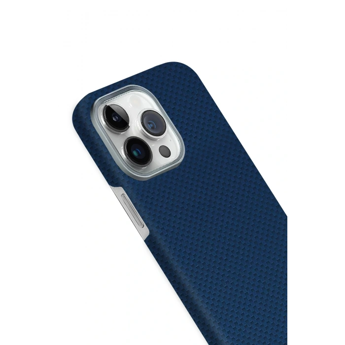 LitaeTrend Apple iPhone 15 Pro Max Volt Magsafe Kapak - Mavi