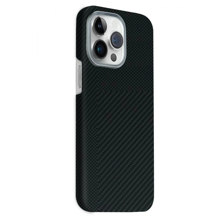 LitaeTrend Apple iPhone 15 Pro Max Volt Magsafe Kapak - Siyah