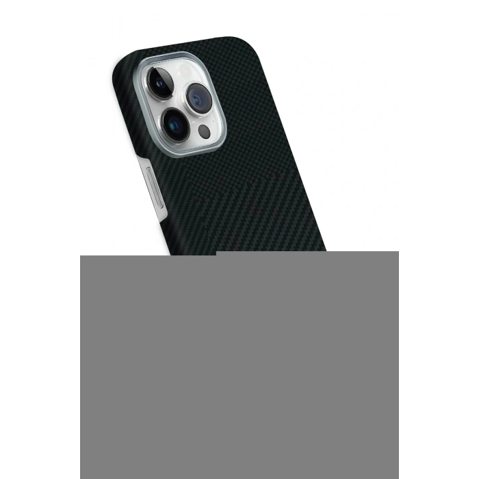 LitaeTrend Apple iPhone 15 Pro Max Volt Magsafe Kapak - Siyah