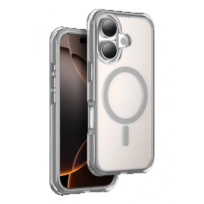 LitaeTrend Apple iPhone 16 Hulk Magsafe Kapak - Titan Gri