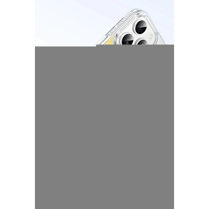 LitaeTrend Apple iPhone 16 Pro Floral Magsafe Kapak - Turuncu