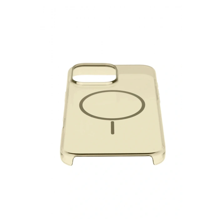 LitaeTrend Apple iPhone 16 Pro Max PC Blank Magsafe Kapak - Çöl Titanyum