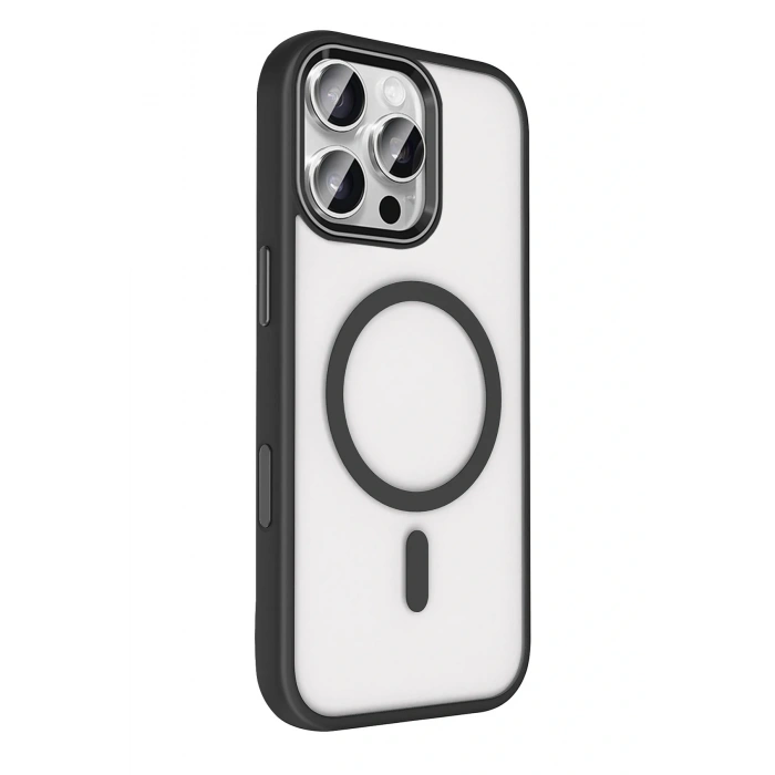 LitaeTrend Apple iPhone 16 Pro Max Terea Magsafe Kapak - Siyah