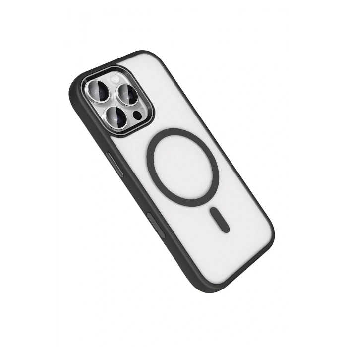 LitaeTrend Apple iPhone 16 Pro Max Terea Magsafe Kapak - Siyah