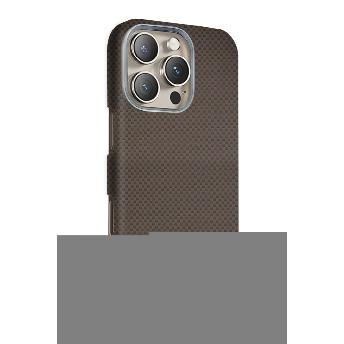 LitaeTrend Apple iPhone 16 Pro Max Volt Magsafe Kapak - Kahverengi