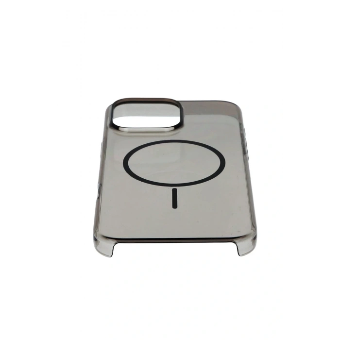 LitaeTrend Apple iPhone 16 Pro PC Blank Magsafe Kapak - Siyah