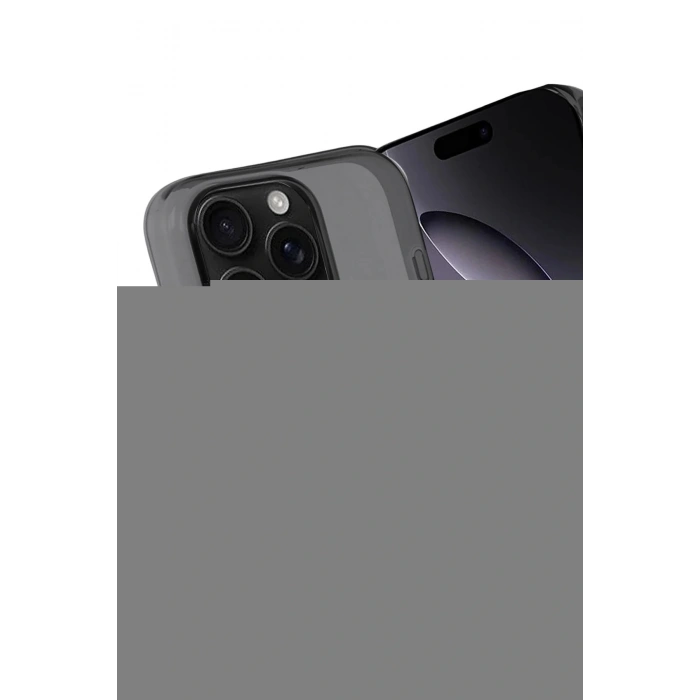 LitaeTrend Apple iPhone 16 Pro PC Blank Magsafe Kapak - Siyah