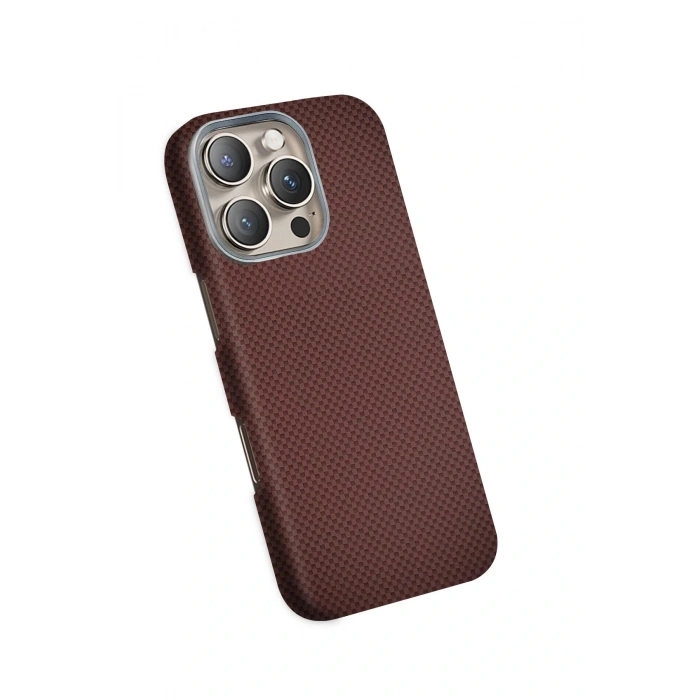 LitaeTrend Apple iPhone 16 Pro Volt Magsafe Kapak - Kırmızı