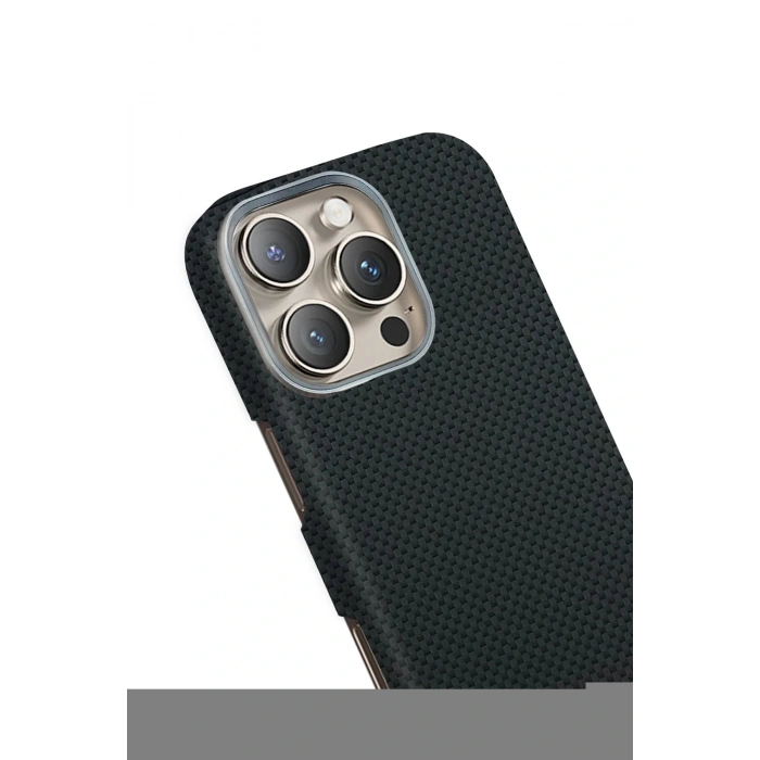 LitaeTrend Apple iPhone 16 Pro Volt Magsafe Kapak - Siyah 2