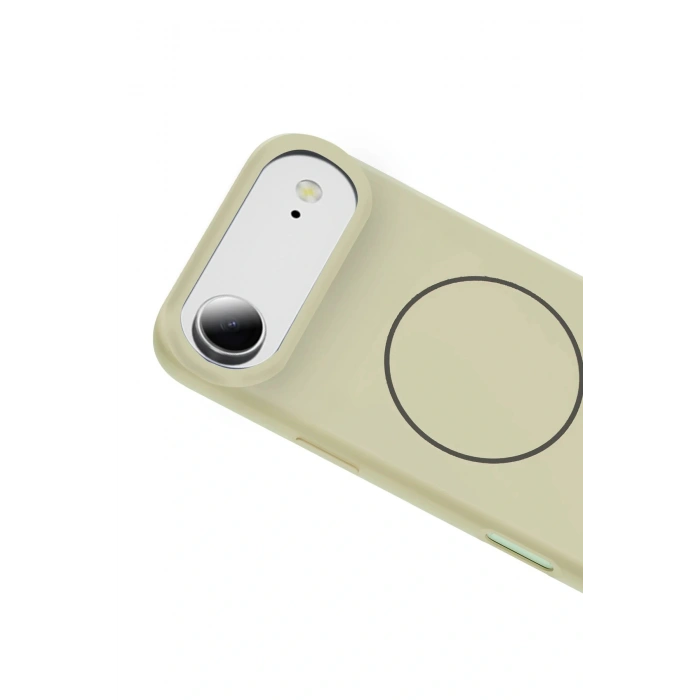 LitaeTrend Apple iPhone 17 Air Jully Magsafe Kapak - Bej