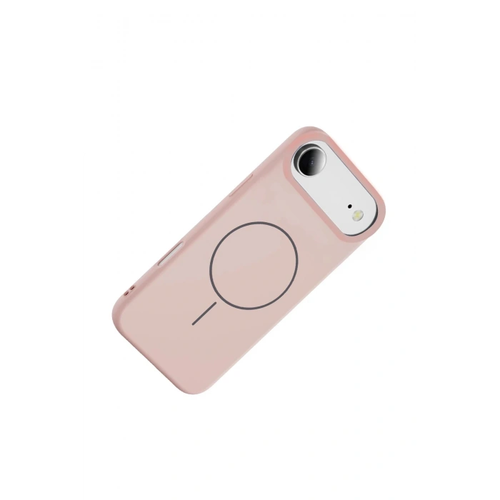 LitaeTrend Apple iPhone 17 Air Jully Magsafe Kapak - Pudra