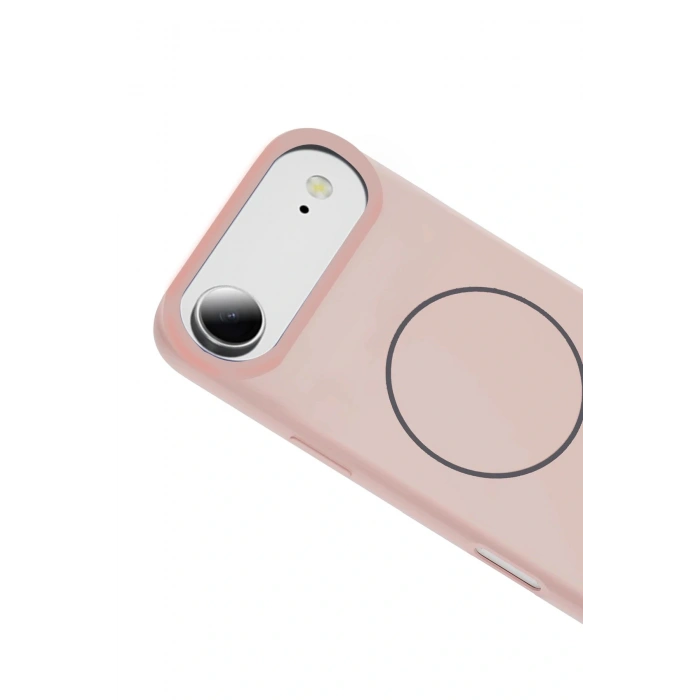 LitaeTrend Apple iPhone 17 Air Jully Magsafe Kapak - Pudra