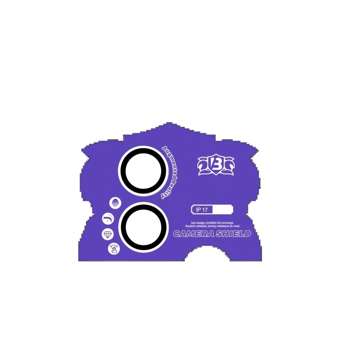 LitaeTrend Apple iPhone 17 Bilvis Titan Kamera Lens - Gümüş