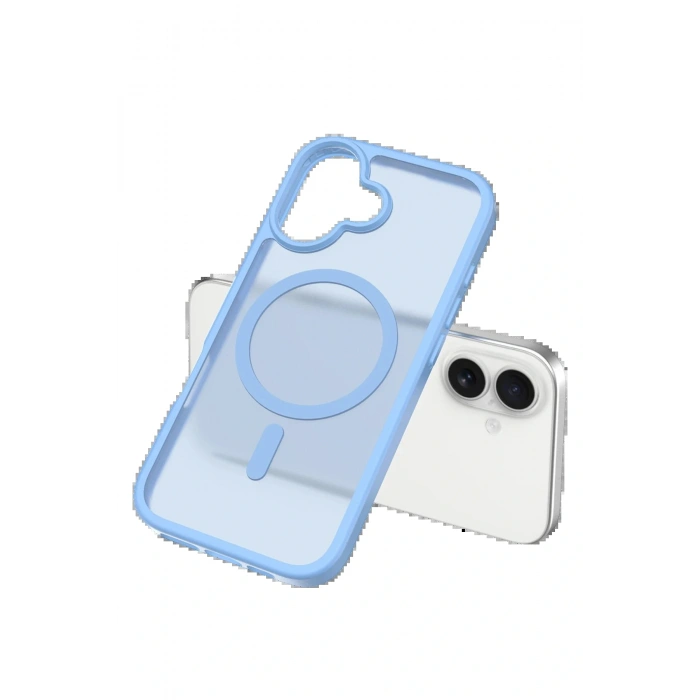 LitaeTrend Apple iPhone 17 Jota Magsafe Kapak - Açık Mavi