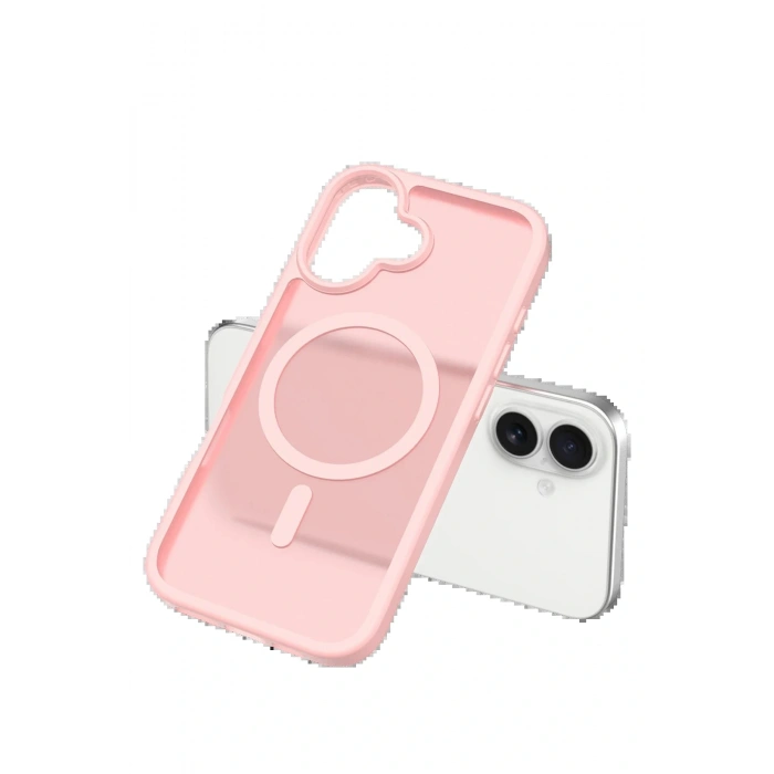 LitaeTrend Apple iPhone 17 Jota Magsafe Kapak - Pudra