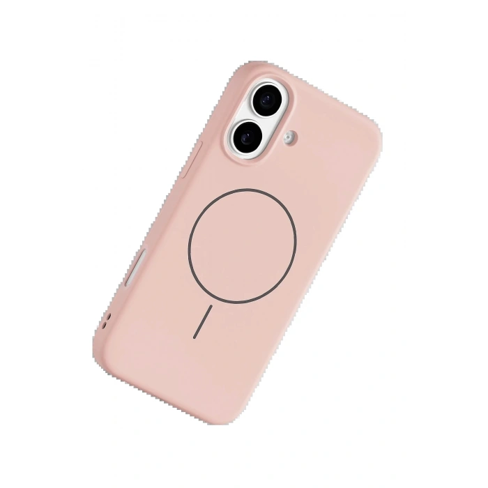 LitaeTrend Apple iPhone 17 Jully Magsafe Kapak - Pudra