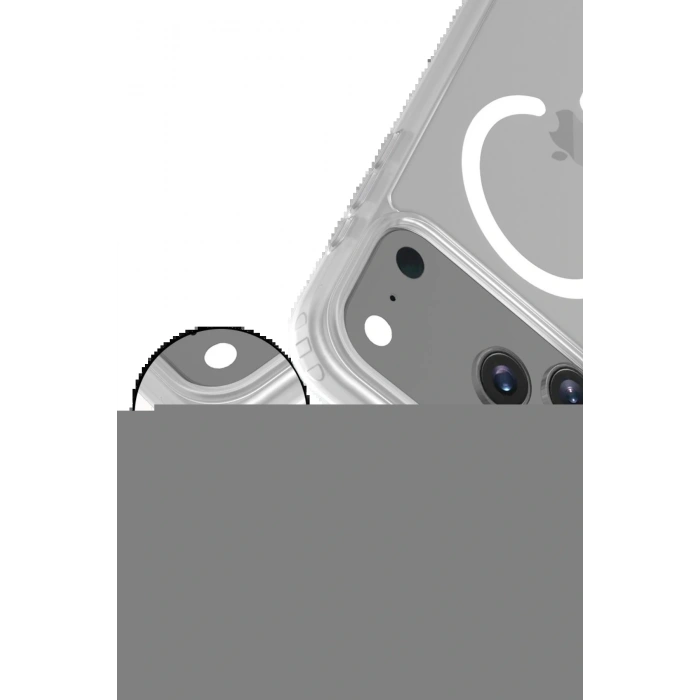 LitaeTrend Apple iPhone 17 Pro Jota Magsafe Kapak - Şeffaf