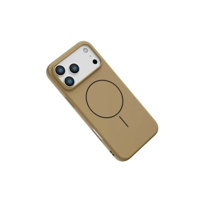 LitaeTrend Apple iPhone 17 Pro Jully Magsafe Kapak - Çöl Titanyum