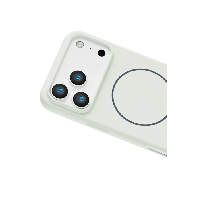 LitaeTrend Apple iPhone 17 Pro Max Jully Magsafe Kapak - Beyaz