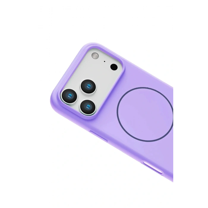 LitaeTrend Apple iPhone 17 Pro Max Jully Magsafe Kapak - Lila