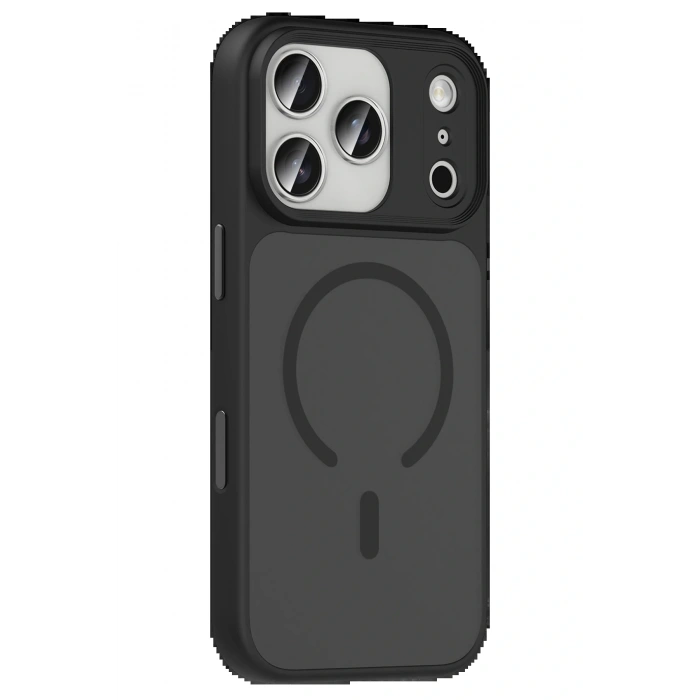 LitaeTrend Apple iPhone 17 Pro Max Megane Magsafe Kapak - Siyah