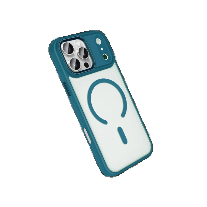 LitaeTrend Apple iPhone 17 Pro Max Terea Magsafe Kapak - Açık Mavi