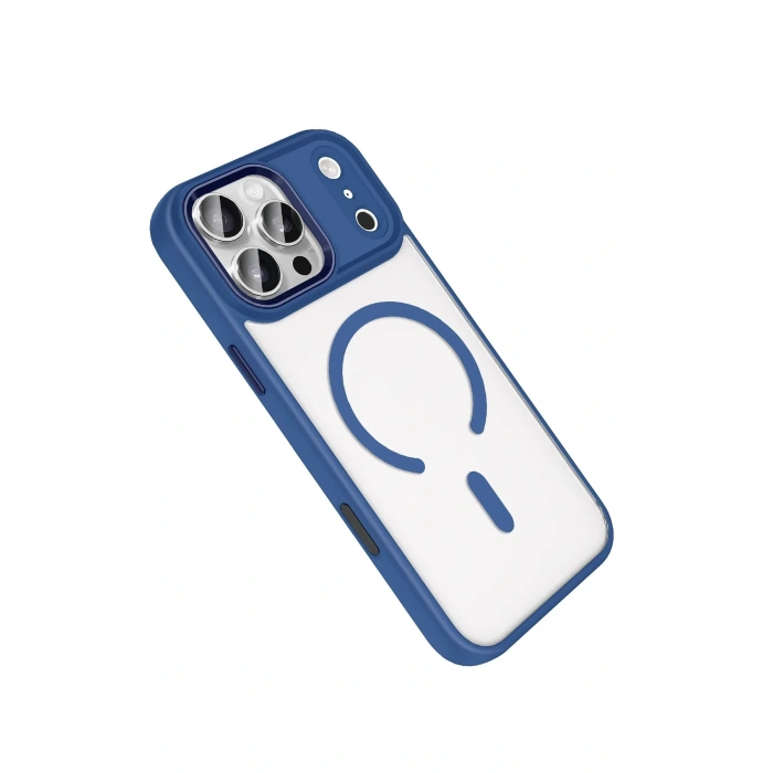 LitaeTrend Apple iPhone 17 Pro Max Terea Magsafe Kapak - Lacivert