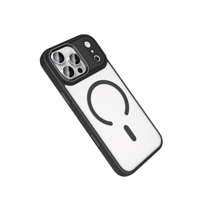 LitaeTrend Apple iPhone 17 Pro Max Terea Magsafe Kapak - Siyah