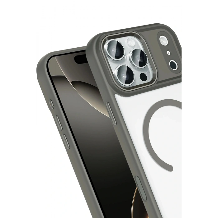 LitaeTrend Apple iPhone 17 Pro Terea Magsafe Kapak - Açık Mavi