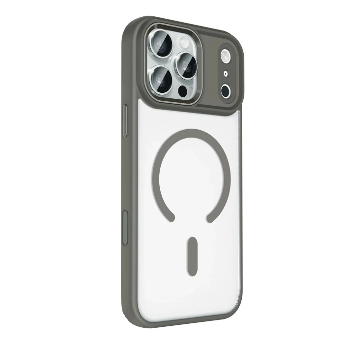 LitaeTrend Apple iPhone 17 Pro Terea Magsafe Kapak - Açık Mavi