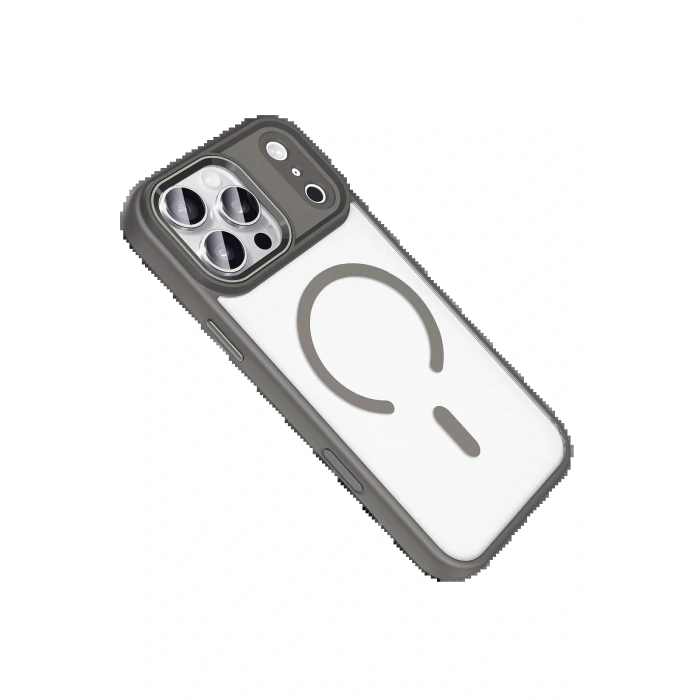 LitaeTrend Apple iPhone 17 Pro Terea Magsafe Kapak - Gri