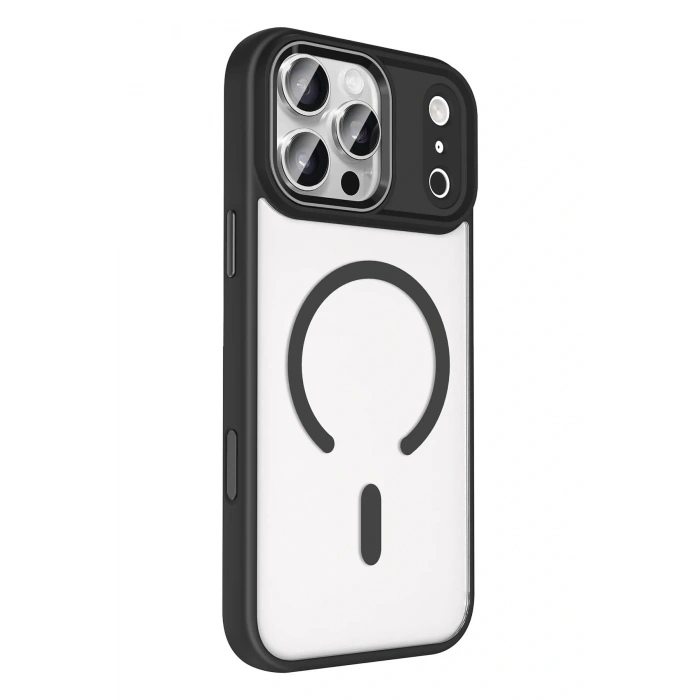 LitaeTrend Apple iPhone 17 Pro Terea Magsafe Kapak - Siyah