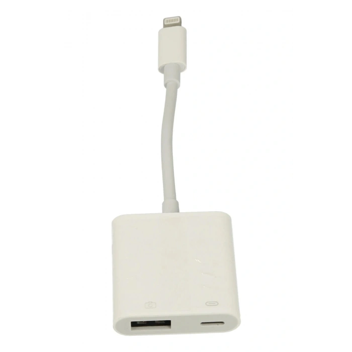 LitaeTrend APR22 Iphone Otg 2in1 - Beyaz