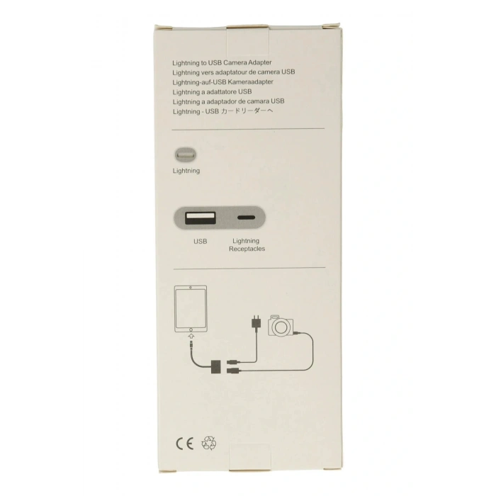 LitaeTrend APR22 Iphone Otg 2in1 - Beyaz