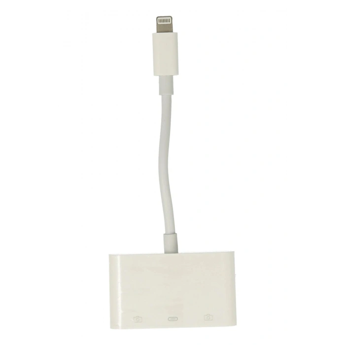 LitaeTrend APR23 Iphone Otg 3in1 - Beyaz