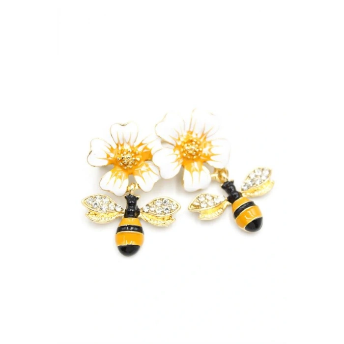 HERŞEYTREND Arı Broş - Sarı