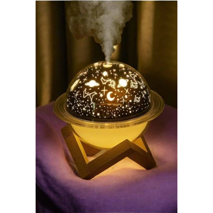 HERŞEYTREND Aromaterapi Hava Nemlendirici Masa ve Gece Lambası