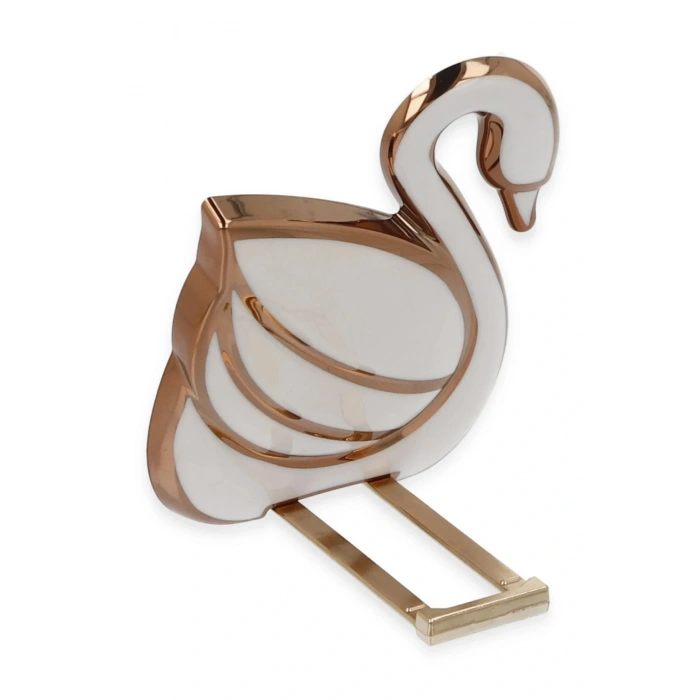 LitaeTrend Astro Stand Kuğu - Beyaz