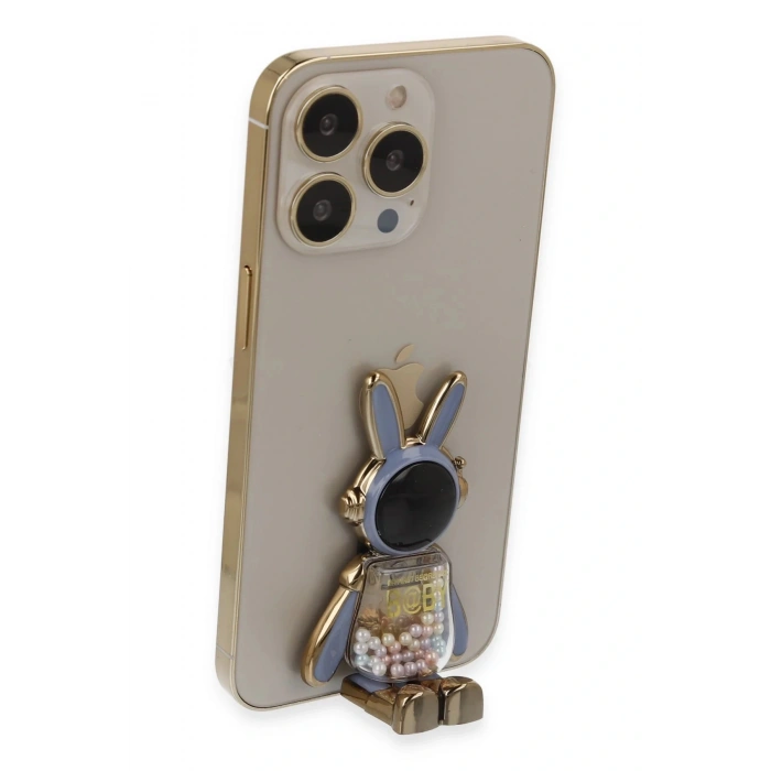 LitaeTrend Astro Stand Tavşan Astronot - Açık Mavi