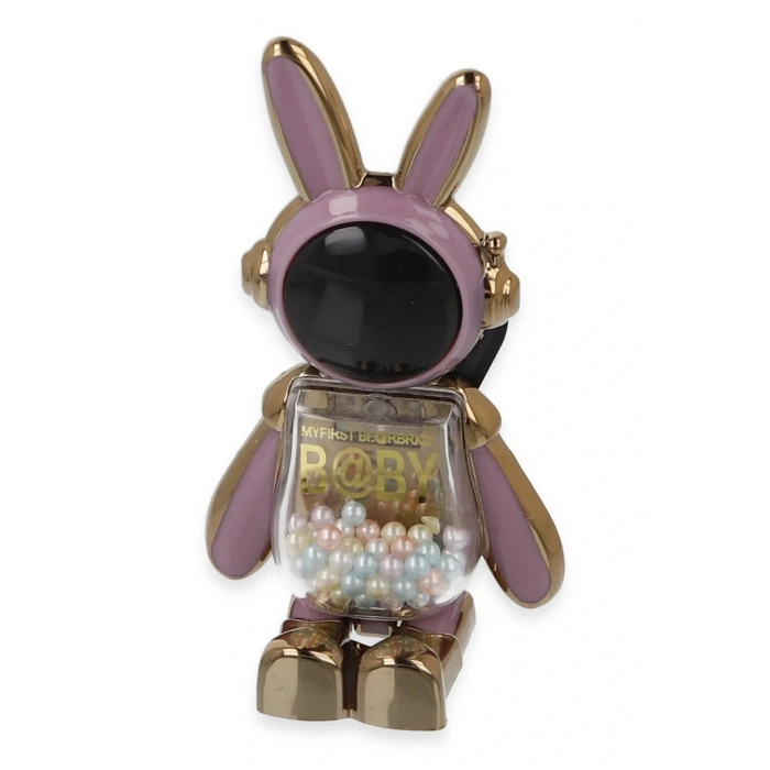 LitaeTrend Astro Stand Tavşan Astronot - Mor