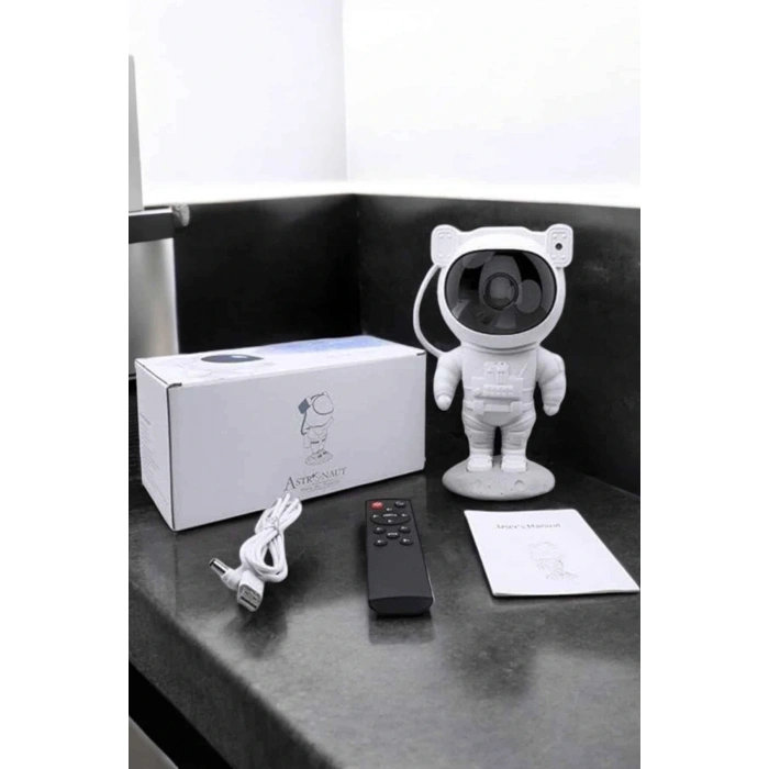 LitaeTrend Astronot Görünümlü Projeksiyon Speaker Taşınabilir