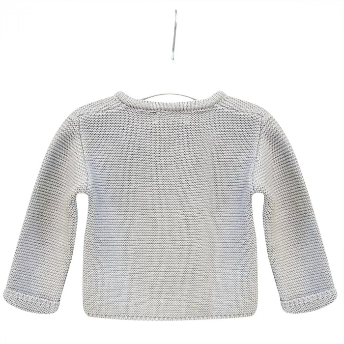 LitaeTrend Basic Bebe Ceket Grey Melange