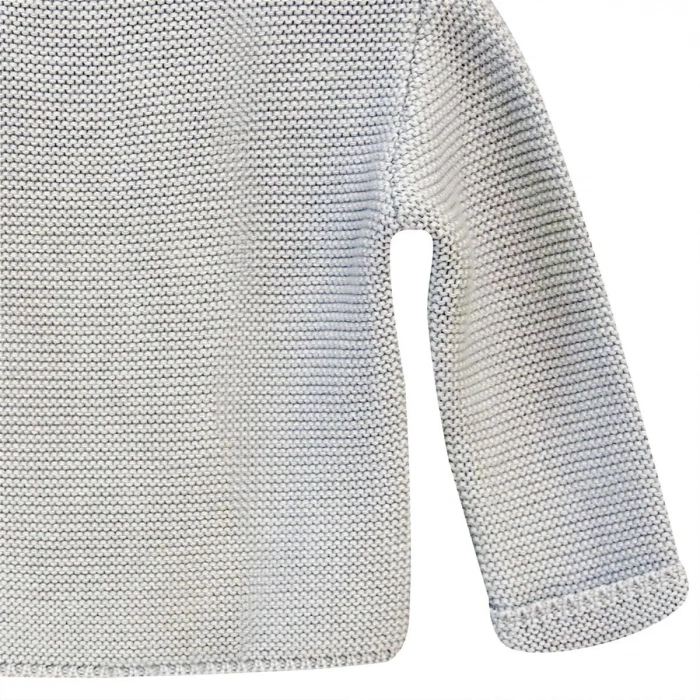 LitaeTrend Basic Bebe Ceket Grey Melange