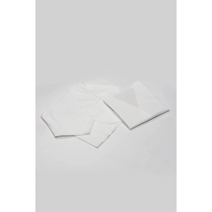 LitaeTrend Bistyle Organik 2li Basic İç Zıbın 17120 Ekru