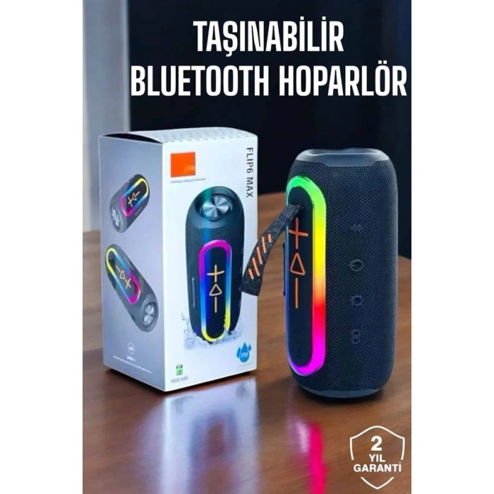 HERŞEYTREND Bluetooth Hoparlör Kablosuz Yüksek Ses Kaliteli Şarj Edilebilir