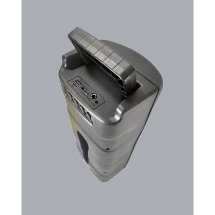 LitaeTrend Bluetooth Işıklı Hoparlör – 2x5W Güç | USB + TF Kart + FM Radyo | Siyah Renk (Kopya)