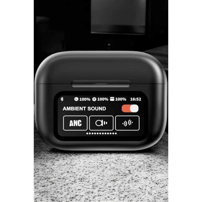 LitaeTrend Bluetooth Kulaklık Kablosuz Ekranlı ANC/ENC Destekli Dokunmatik